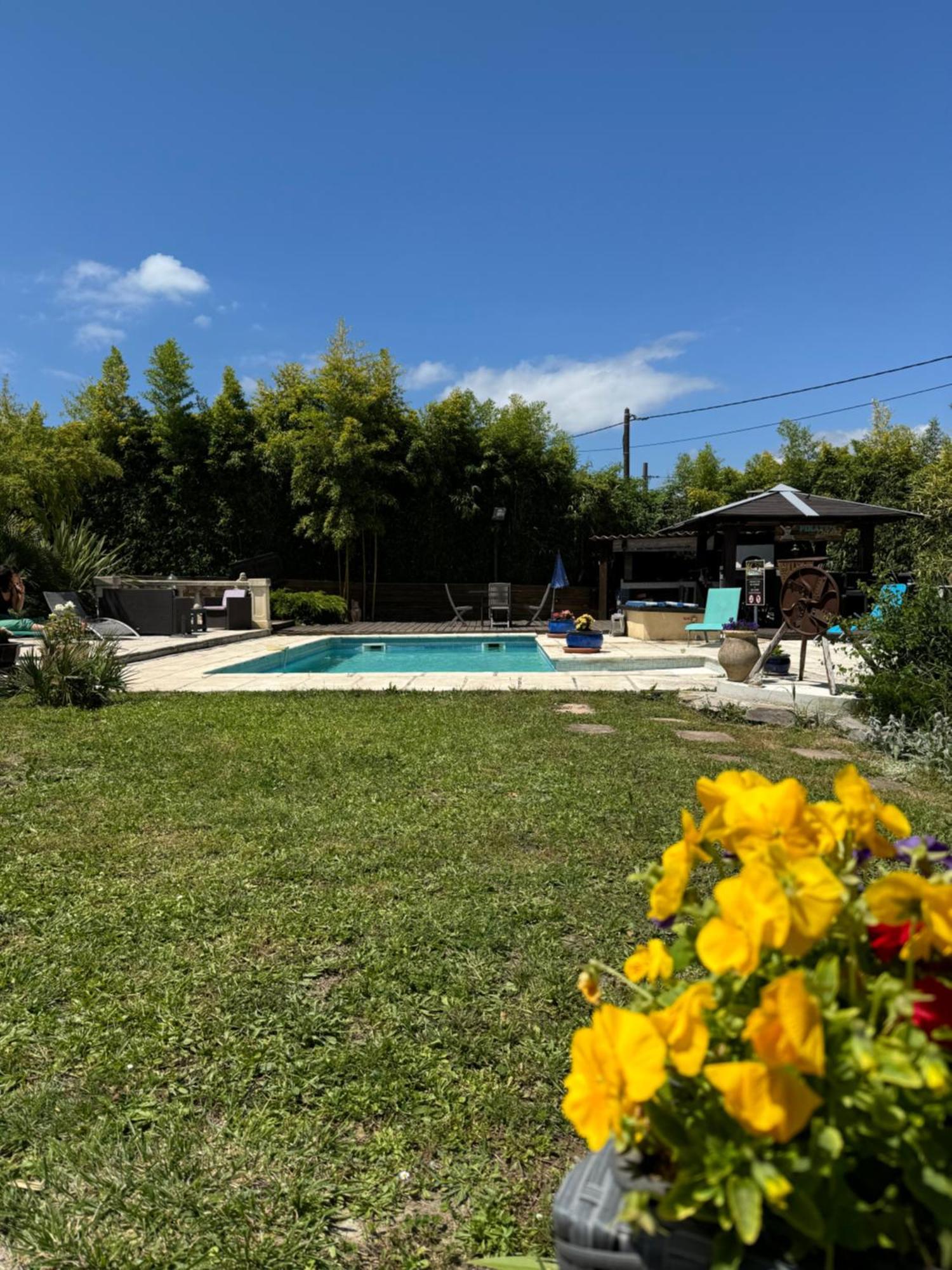 Les Bambous B&B Levens Esterno foto
